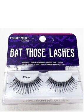 Ardell Lashes Fright Night Bat Those Lashes Pixie Glitter Halloween Eye Falsies